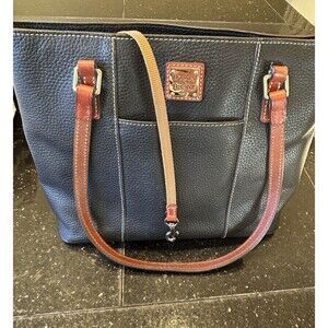Dooney & Bourke 1975 Large Lexington Bag Purse Tote: Pebble Grain Retail is 358